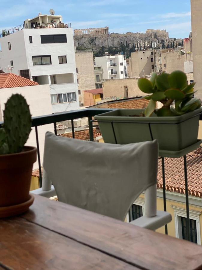 Mosaics Aprtm In Monastiraki With Acropolis View Apartment Athena Bagian luar foto